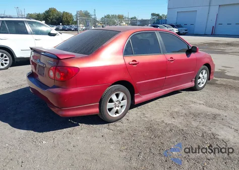 2008 Toyota Corolla S из США, поврежденный, VIN 1NXBR32E28Z951504